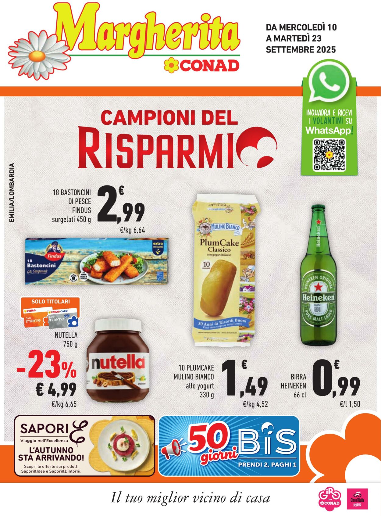 Volantino Conad 09.09.2025 - 09.09.2025