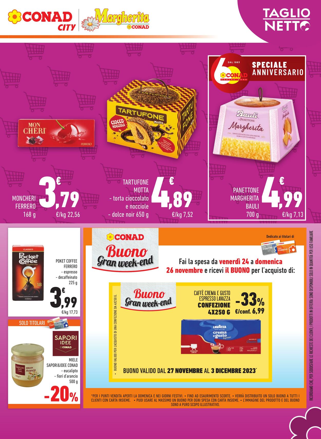 Volantino Conad 22.11.2023 - 05.12.2023