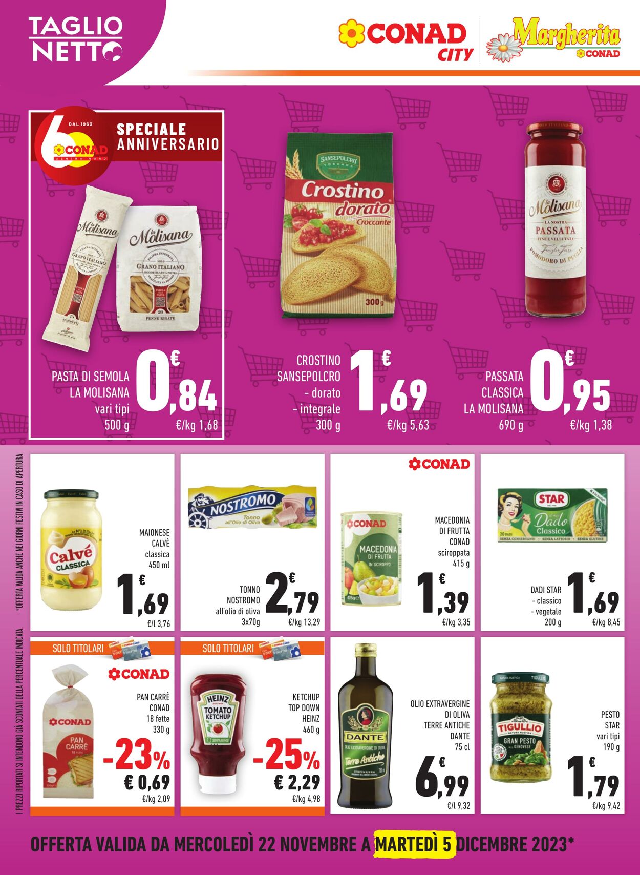 Volantino Conad 22.11.2023 - 05.12.2023