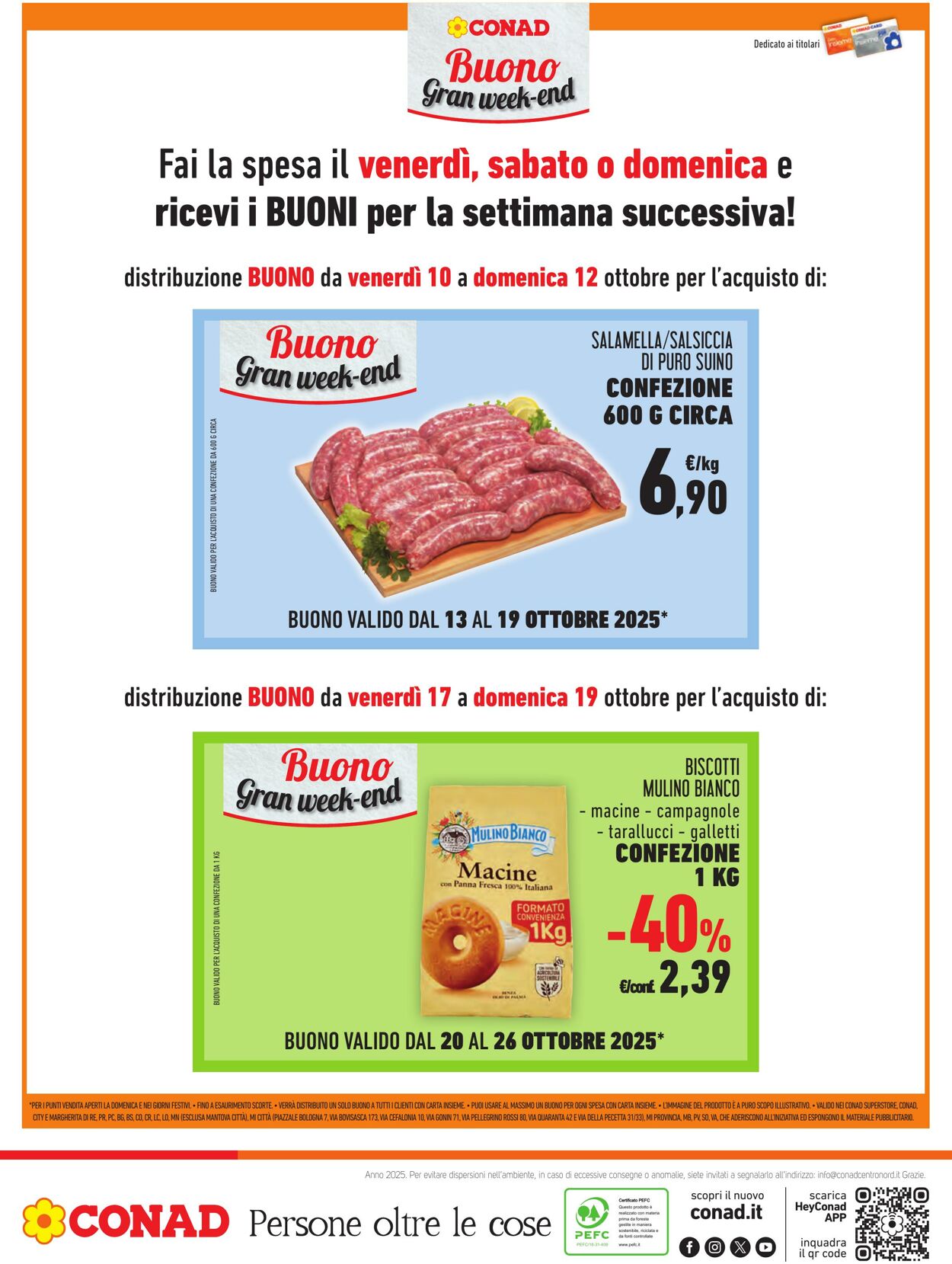 Volantino Conad 03.10.2025 - 03.10.2025