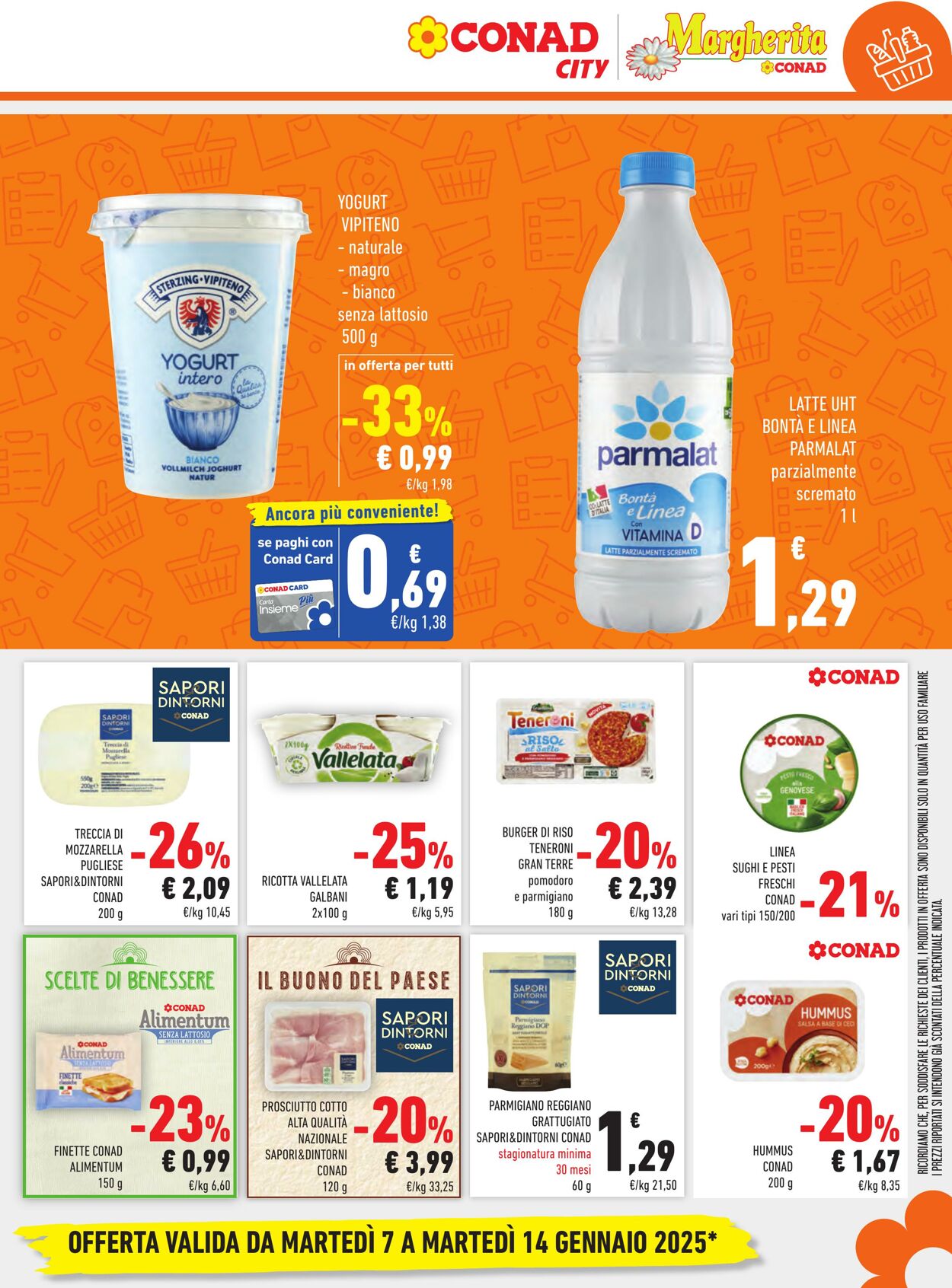 Volantino Conad 07.01.2025 - 14.01.2025