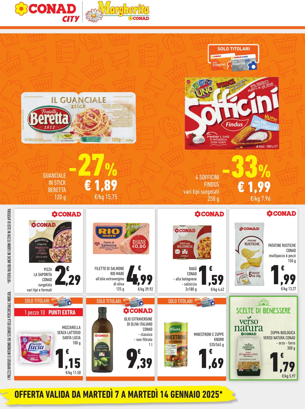 Volantino Conad 07.01.2025 - 14.01.2025