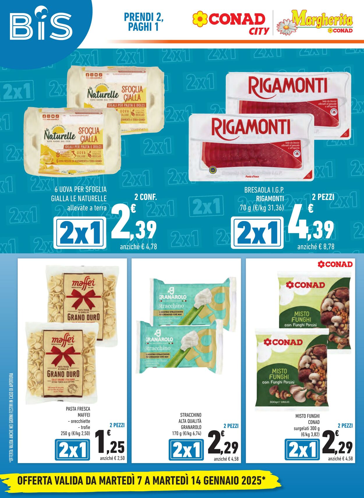 Volantino Conad 07.01.2025 - 14.01.2025