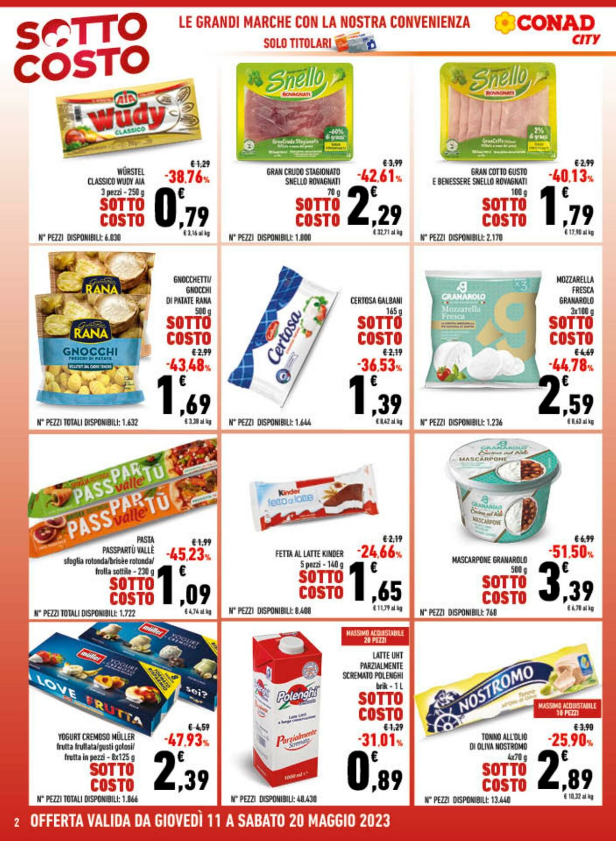 Volantino Conad 11.05.2023 - 20.05.2023