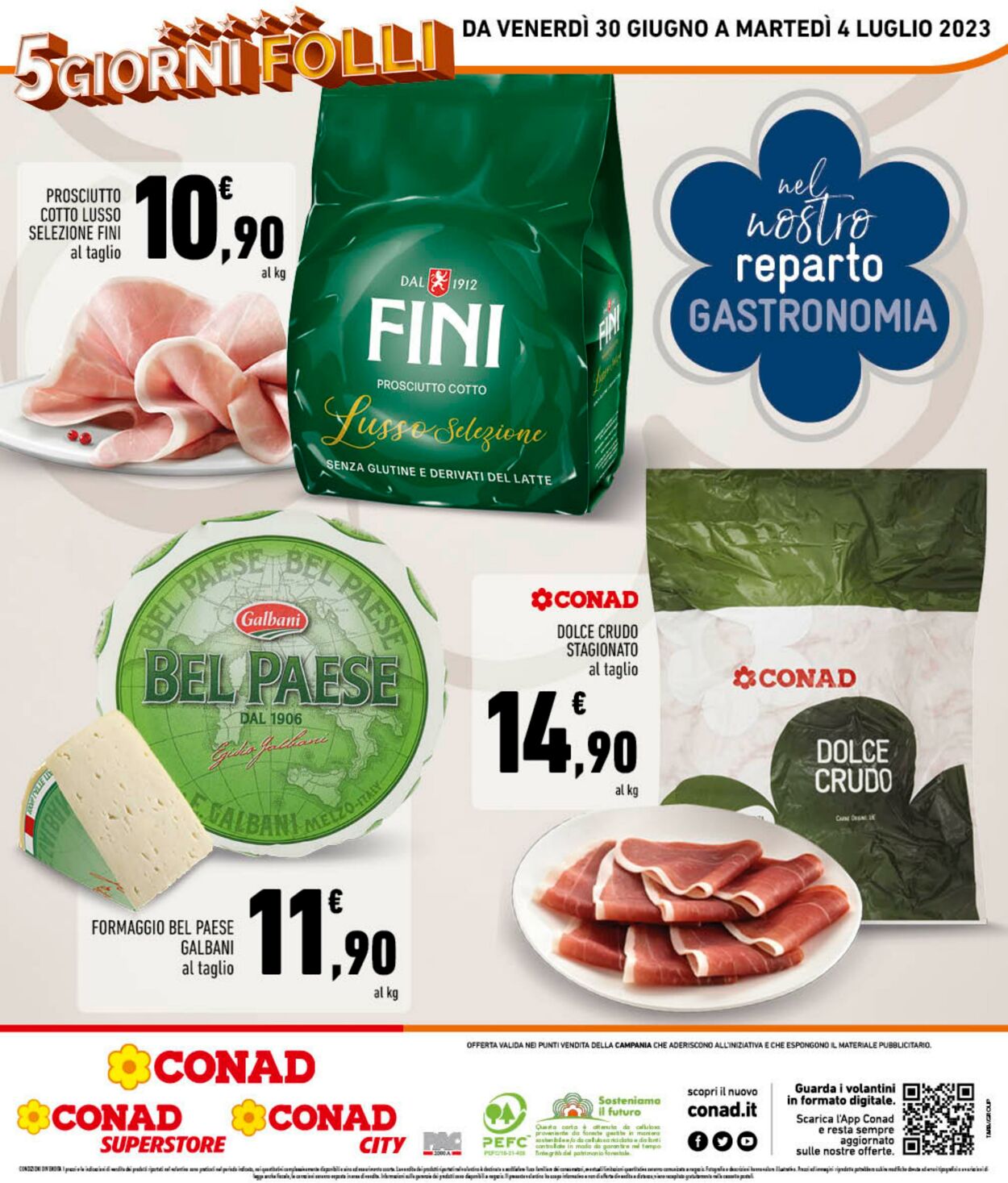 Volantino Conad 30.06.2023 - 04.07.2023