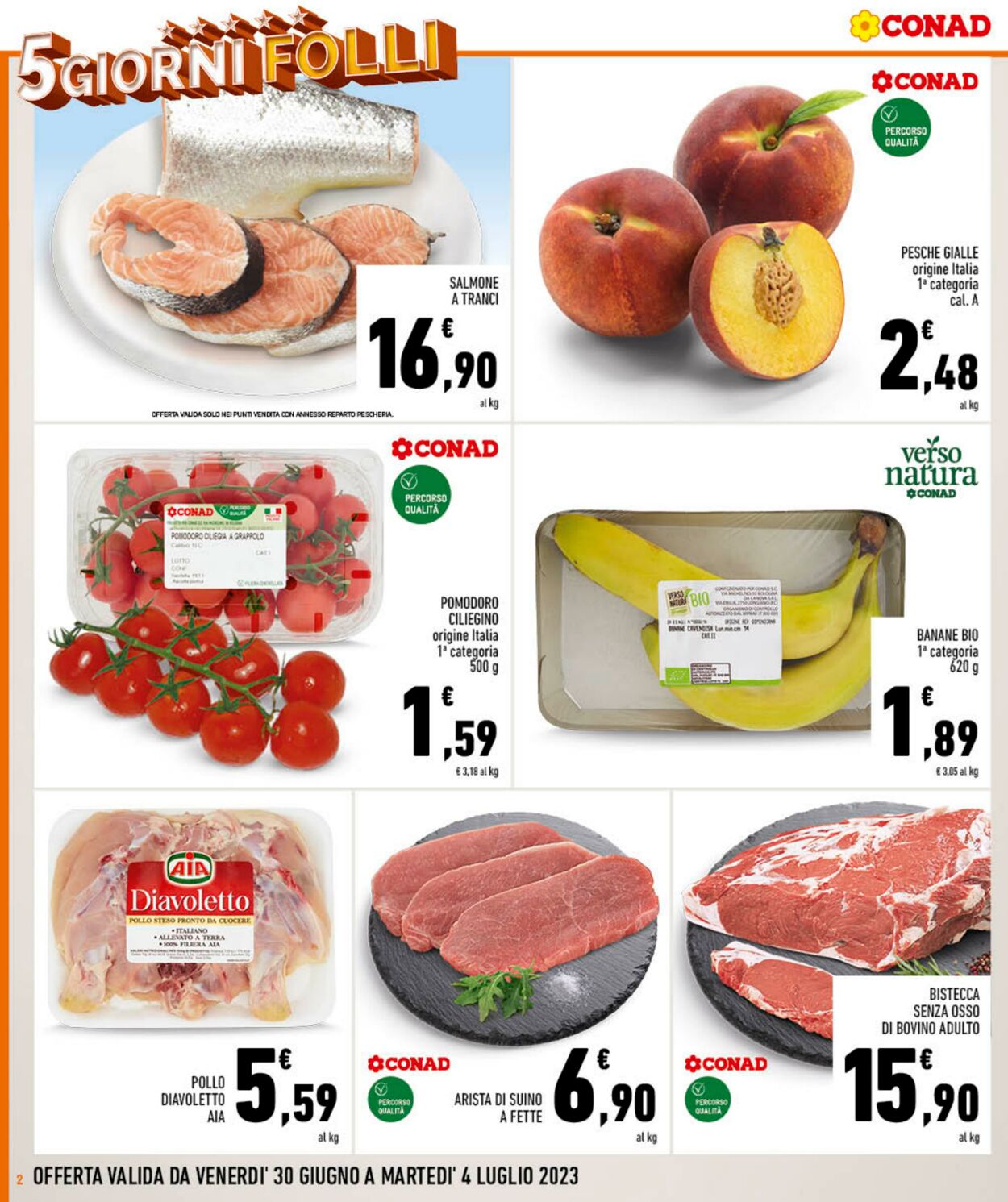 Volantino Conad 30.06.2023 - 04.07.2023