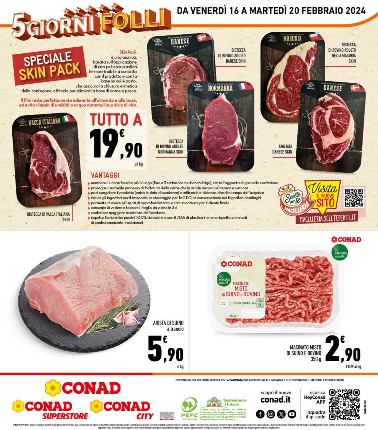 Volantino Conad 16.02.2024 - 20.02.2024