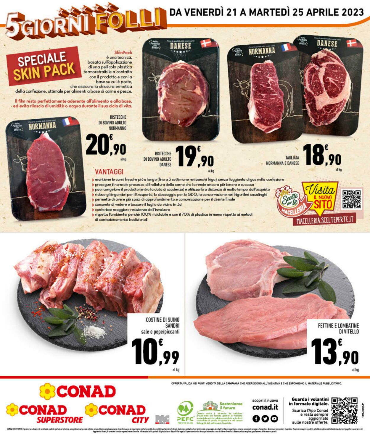 Volantino Conad 21.04.2023 - 25.04.2023