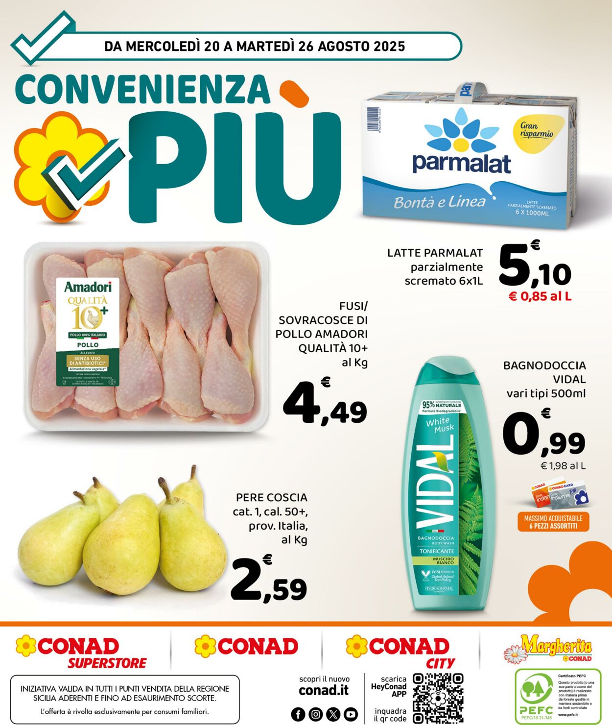 Volantino Conad 23.08.2025 - 23.08.2025