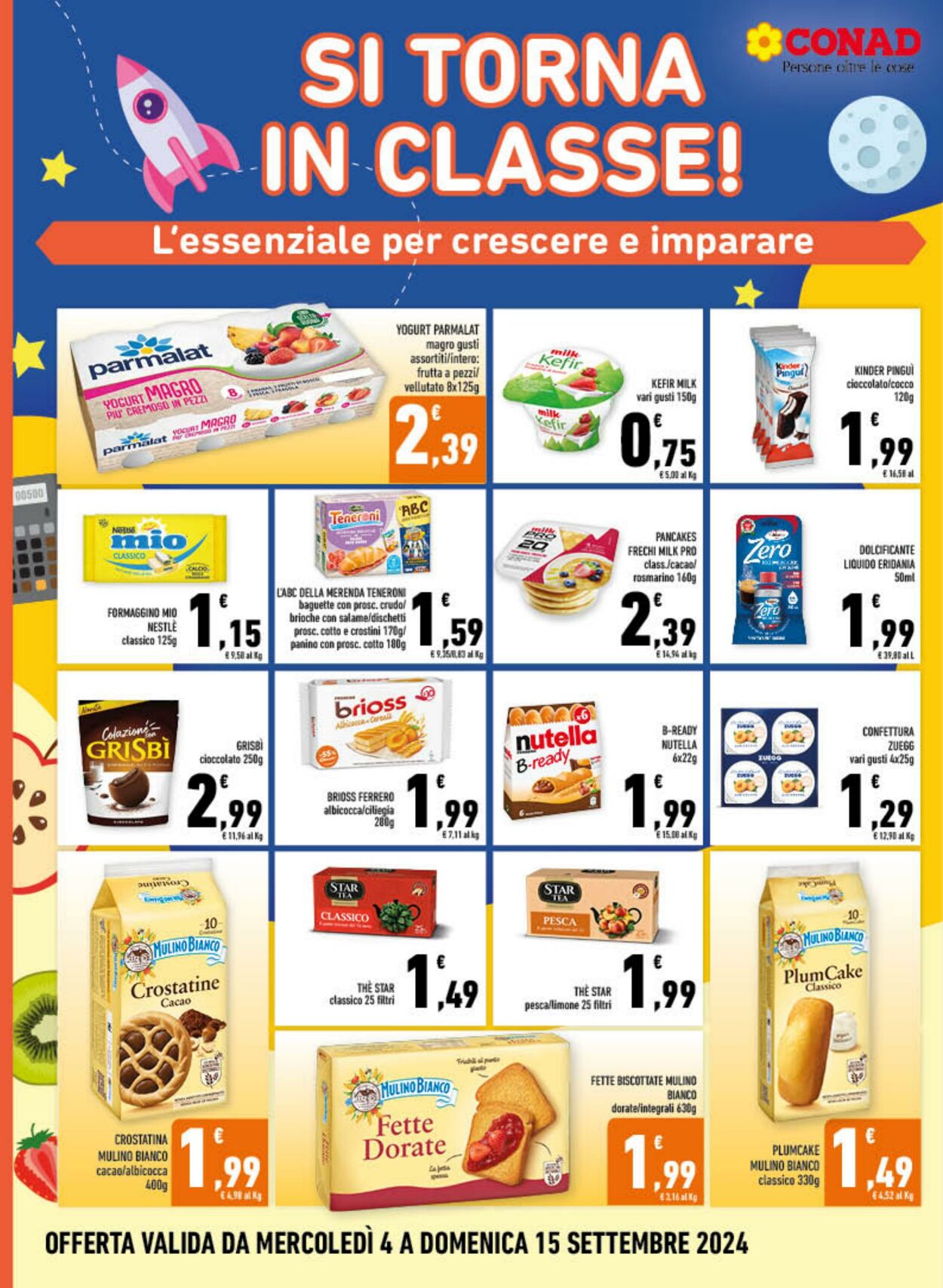 Volantino Conad 04.09.2024 - 15.09.2024