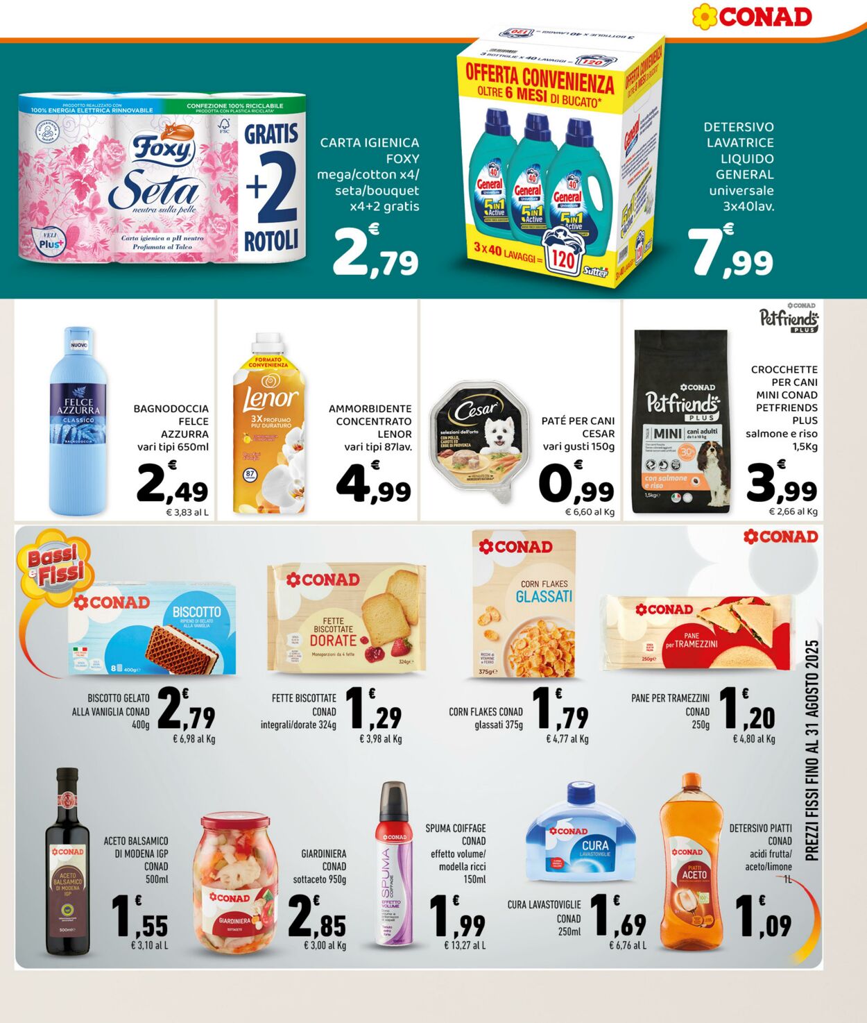 Volantino Conad 05.08.2025 - 05.08.2025