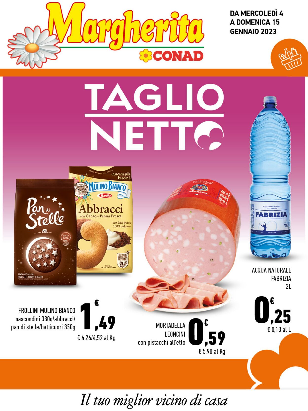 Volantino Conad 04.01.2023 - 15.01.2023