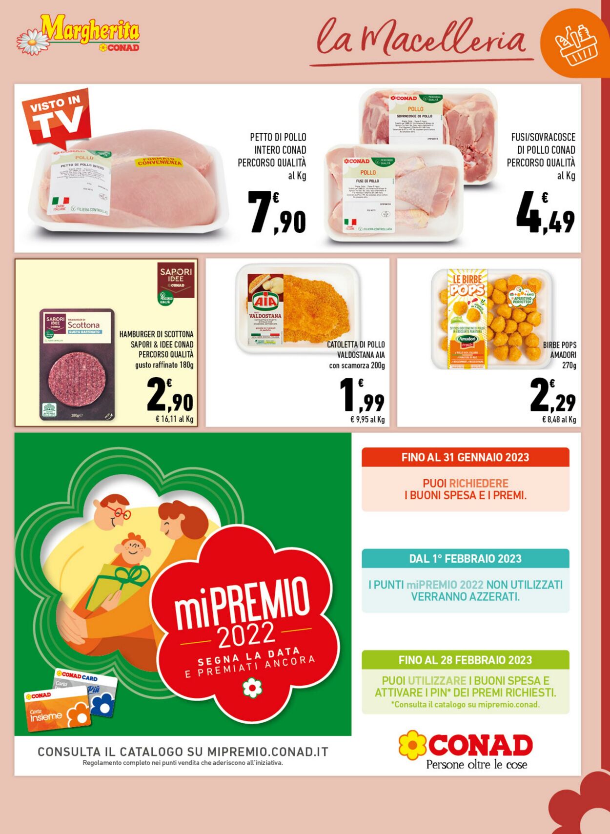 Volantino Conad 04.01.2023 - 15.01.2023