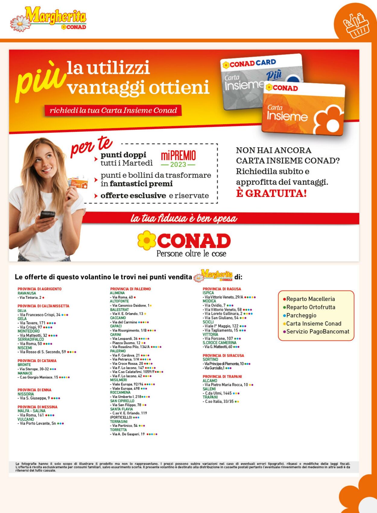 Volantino Conad 04.01.2023 - 15.01.2023