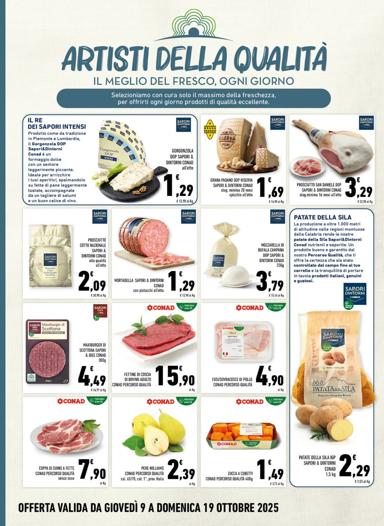 Volantino Conad 09.10.2025 - 09.10.2025