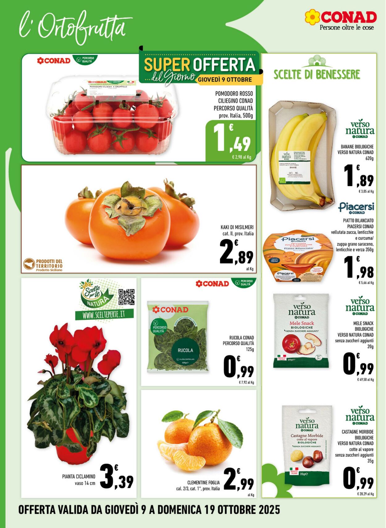 Volantino Conad 09.10.2025 - 09.10.2025