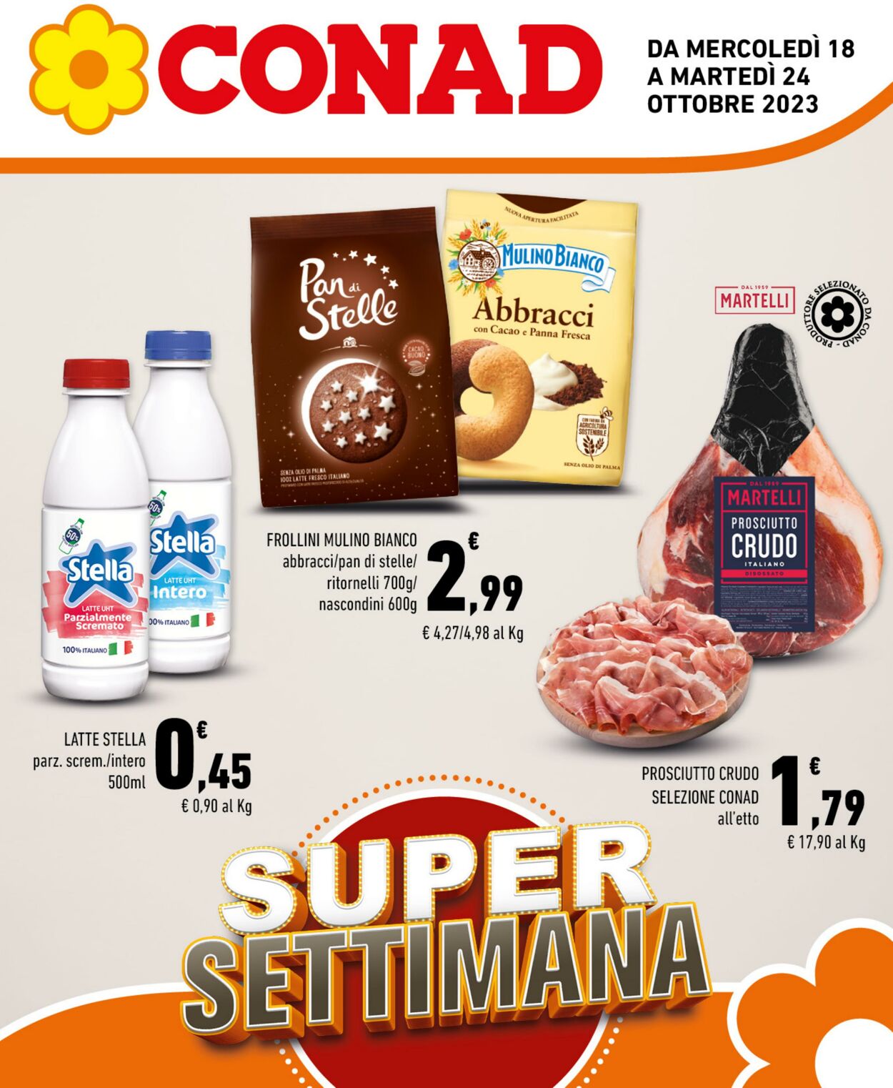 Volantino Conad 18.10.2023 - 24.10.2023