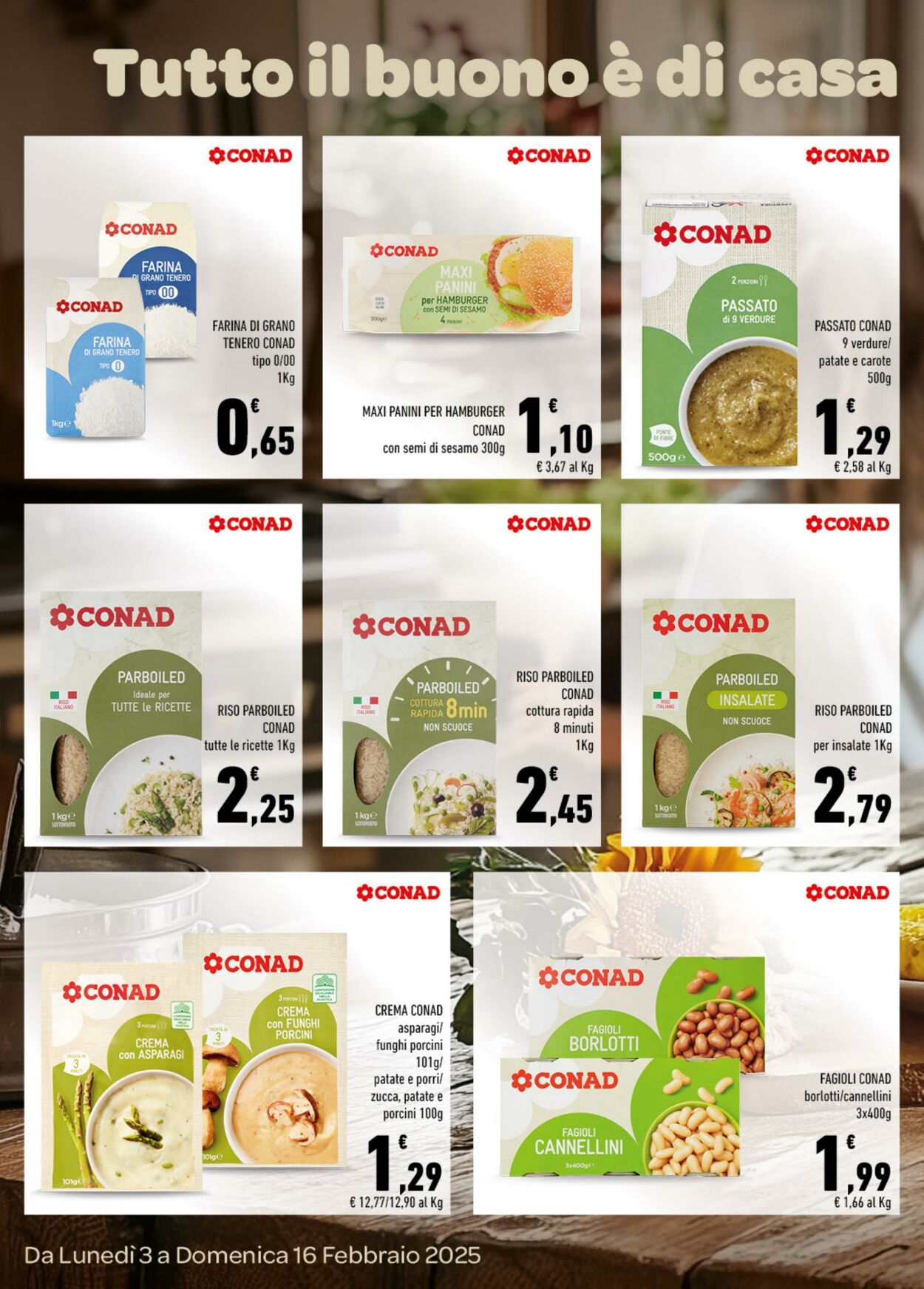 Volantino Conad 03.01.2025 - 16.02.2025