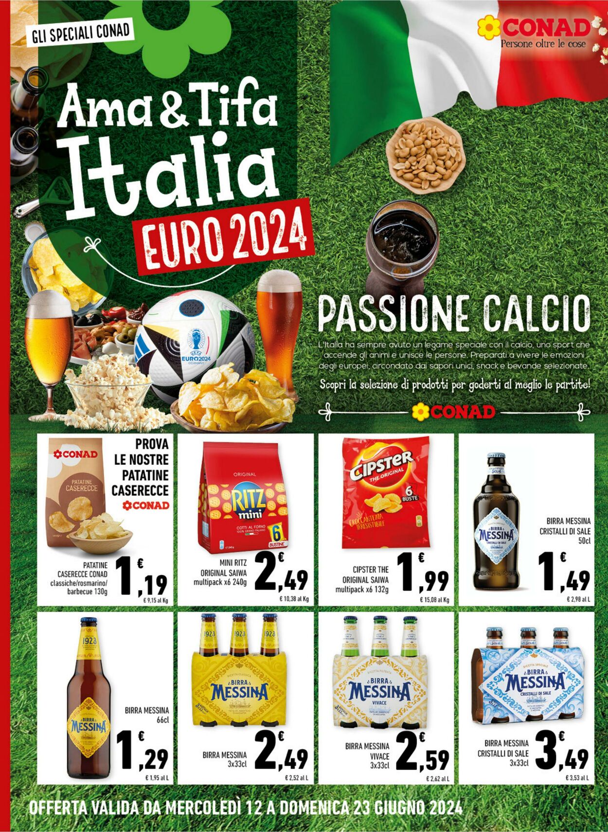 Volantino Conad 12.06.2024 - 23.06.2024