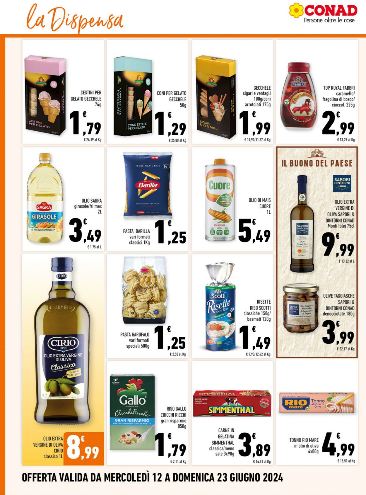 Volantino Conad 12.06.2024 - 23.06.2024