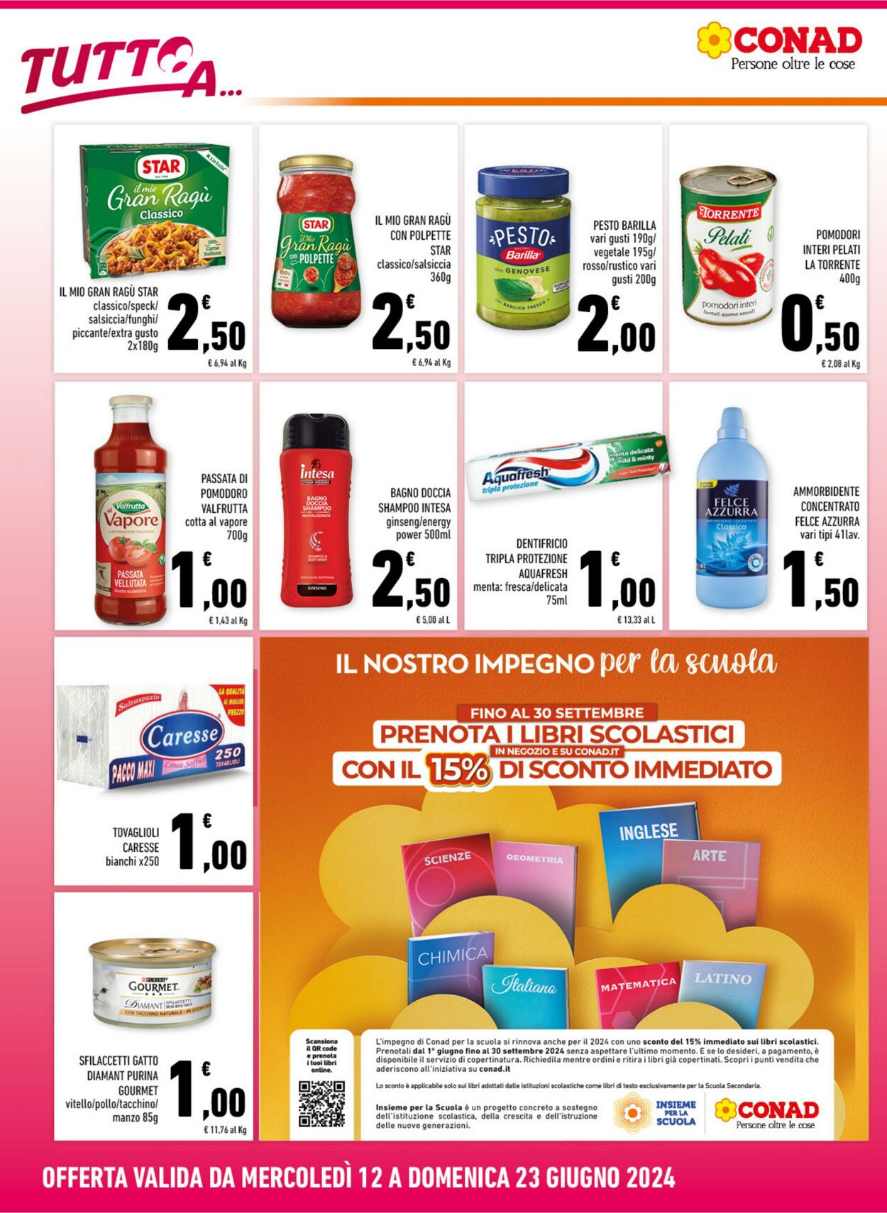 Volantino Conad 12.06.2024 - 23.06.2024