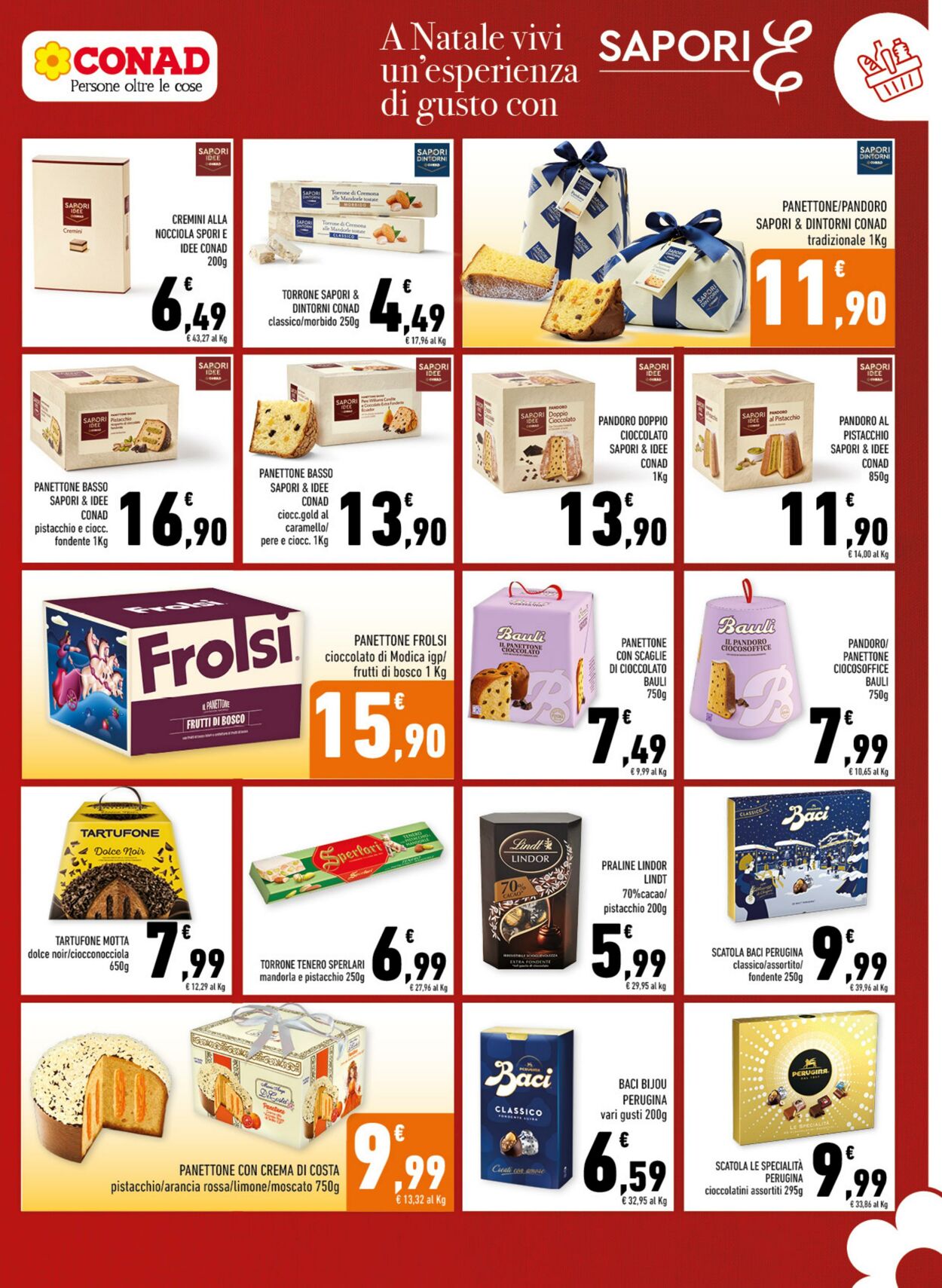 Volantino Conad 11.12.2024 - 24.12.2024