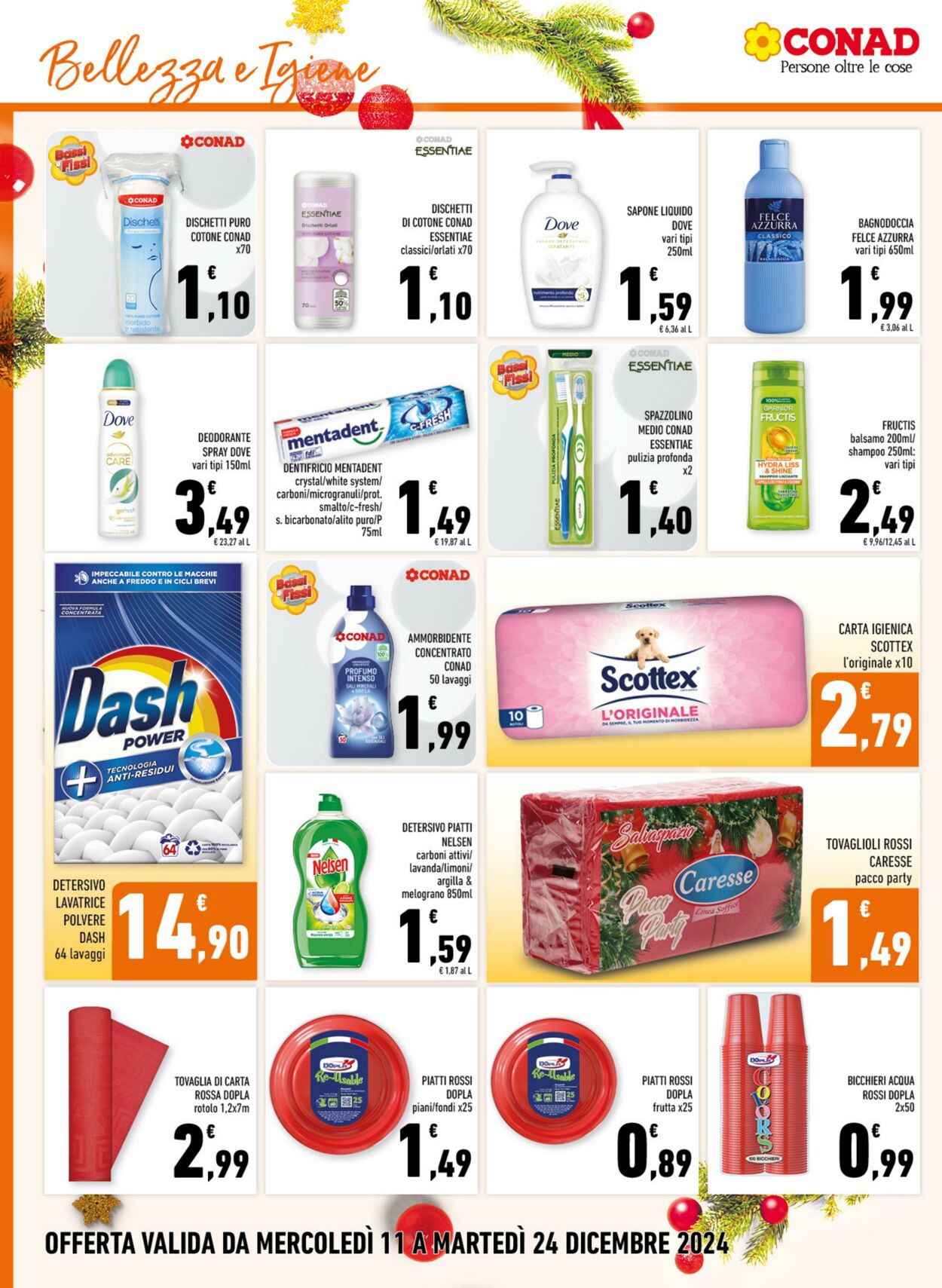 Volantino Conad 11.12.2024 - 24.12.2024