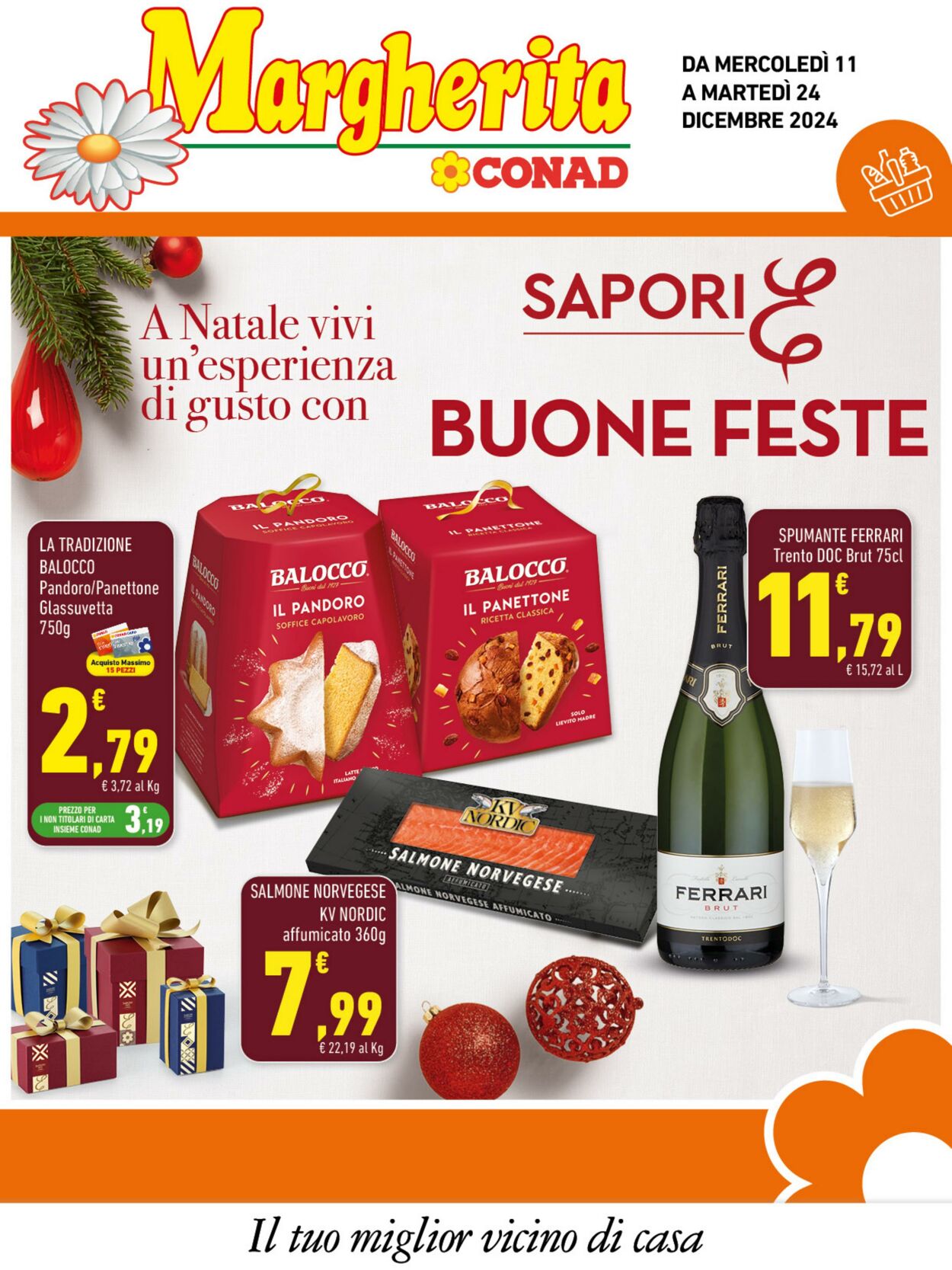 Volantino Conad 11.12.2024 - 24.12.2024