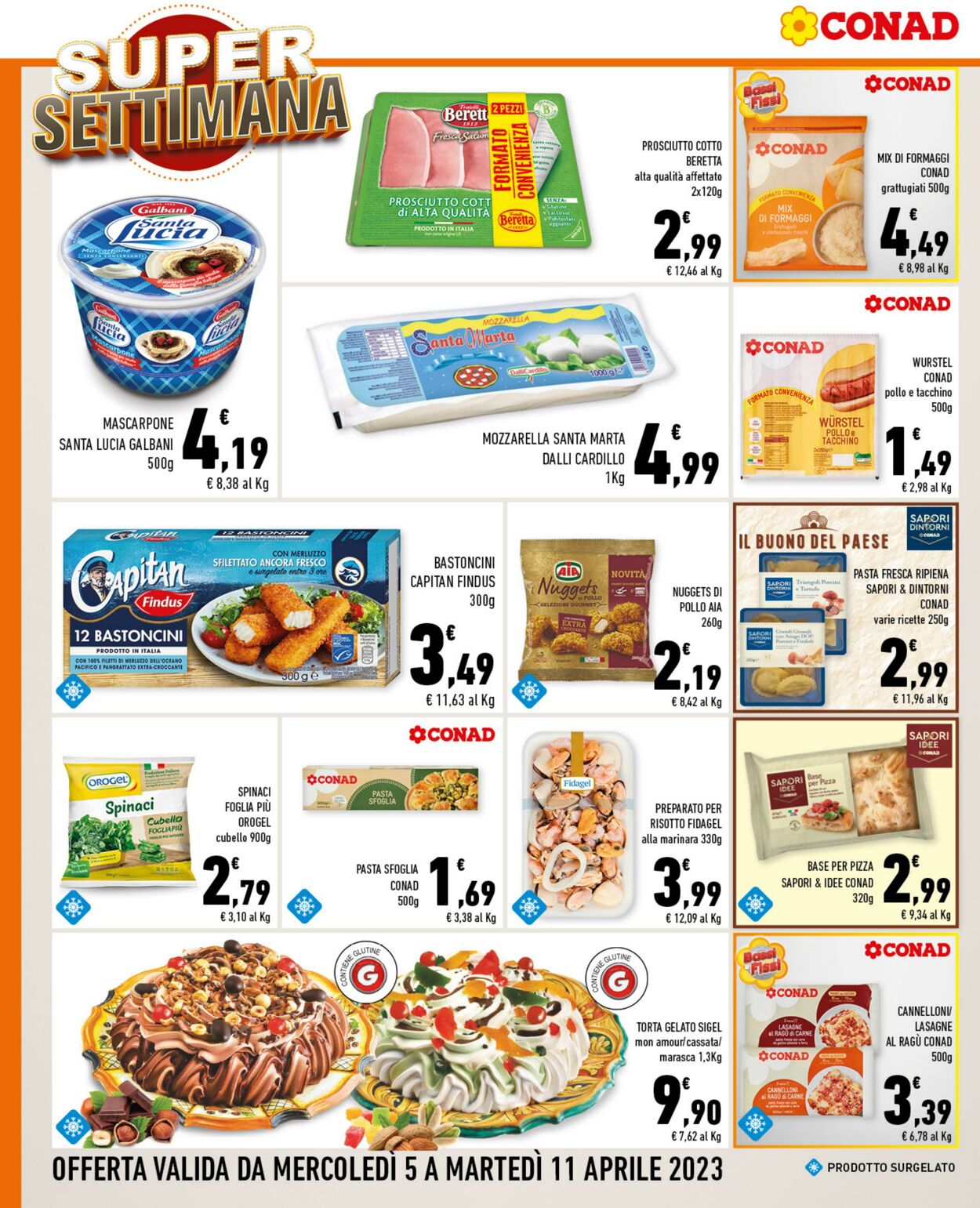 Volantino Conad 05.04.2023 - 11.04.2023