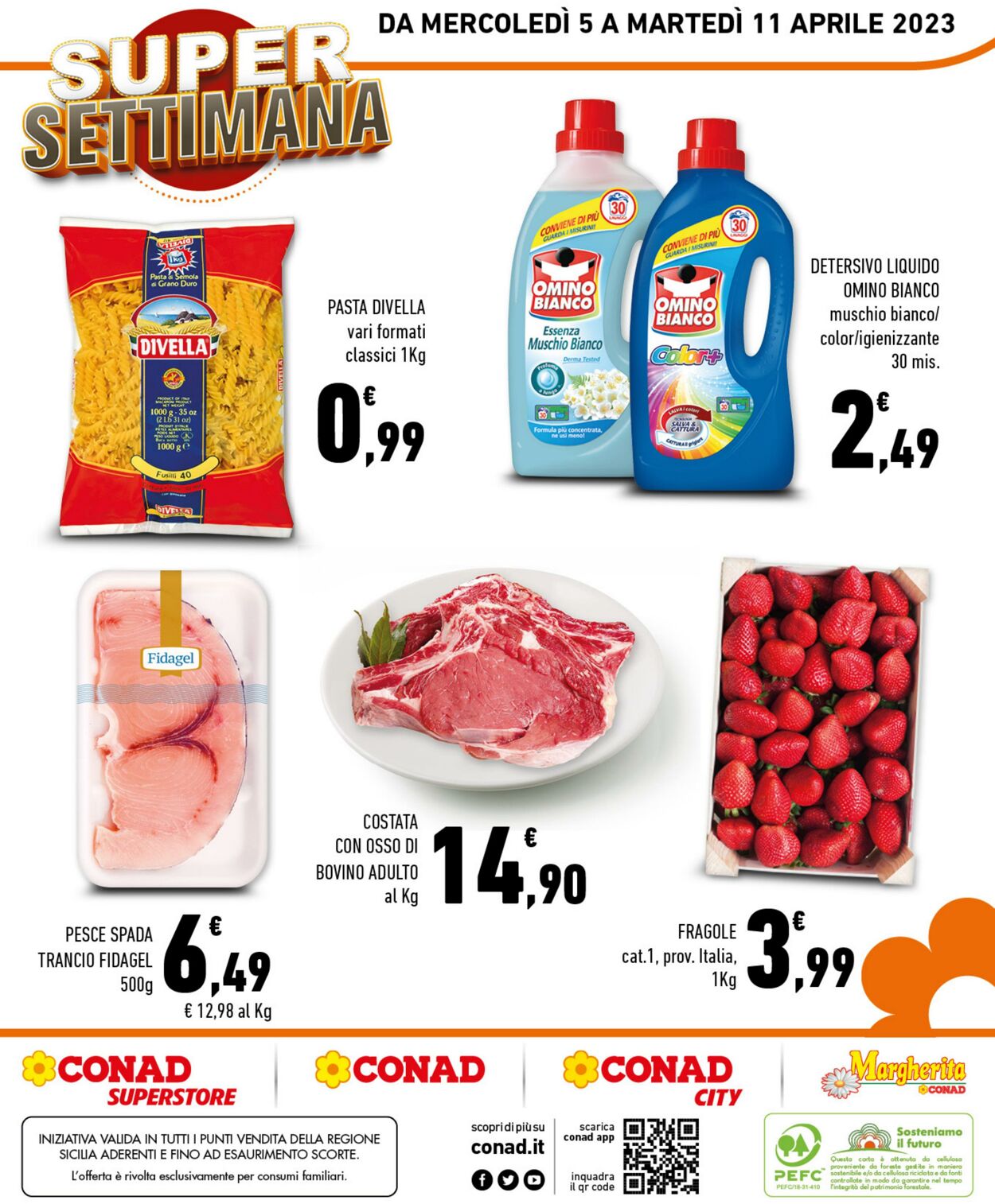 Volantino Conad 05.04.2023 - 11.04.2023