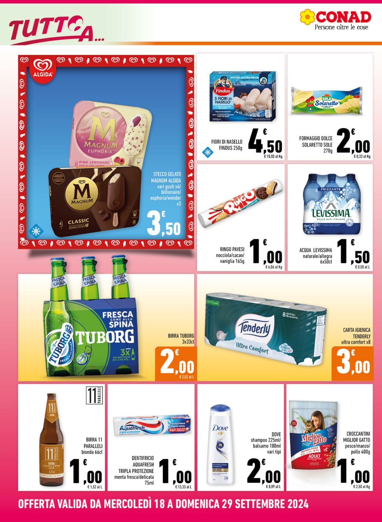 Volantino Conad 18.09.2024 - 29.09.2024