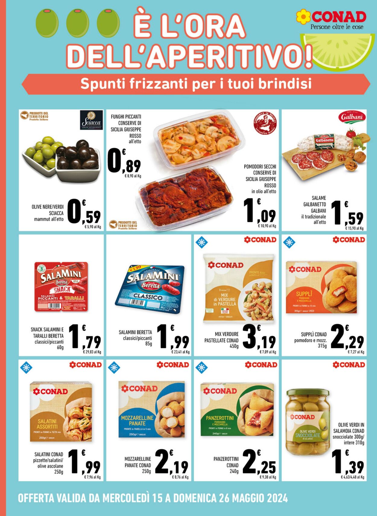 Volantino Conad 15.05.2024 - 26.05.2024