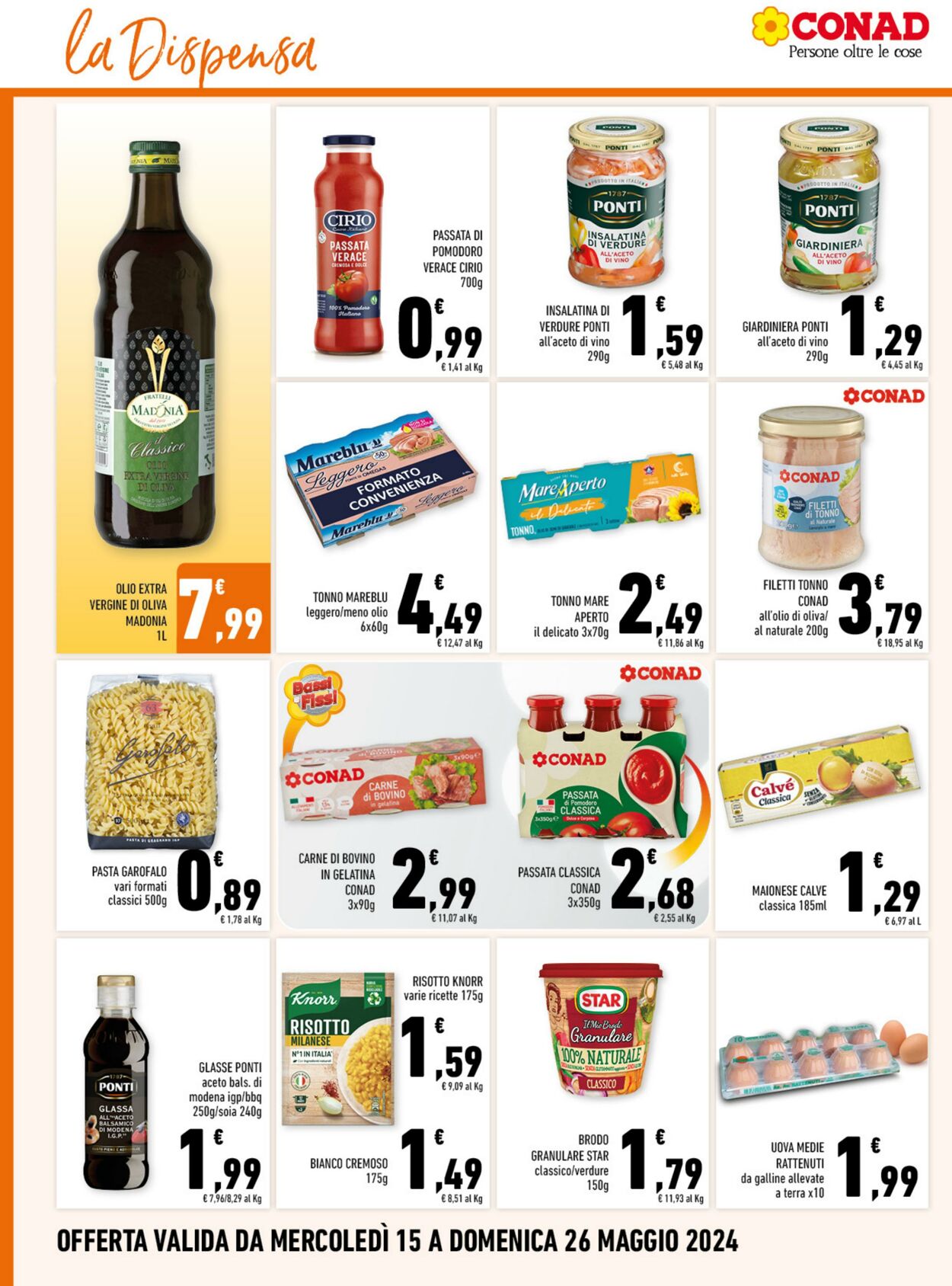 Volantino Conad 15.05.2024 - 26.05.2024