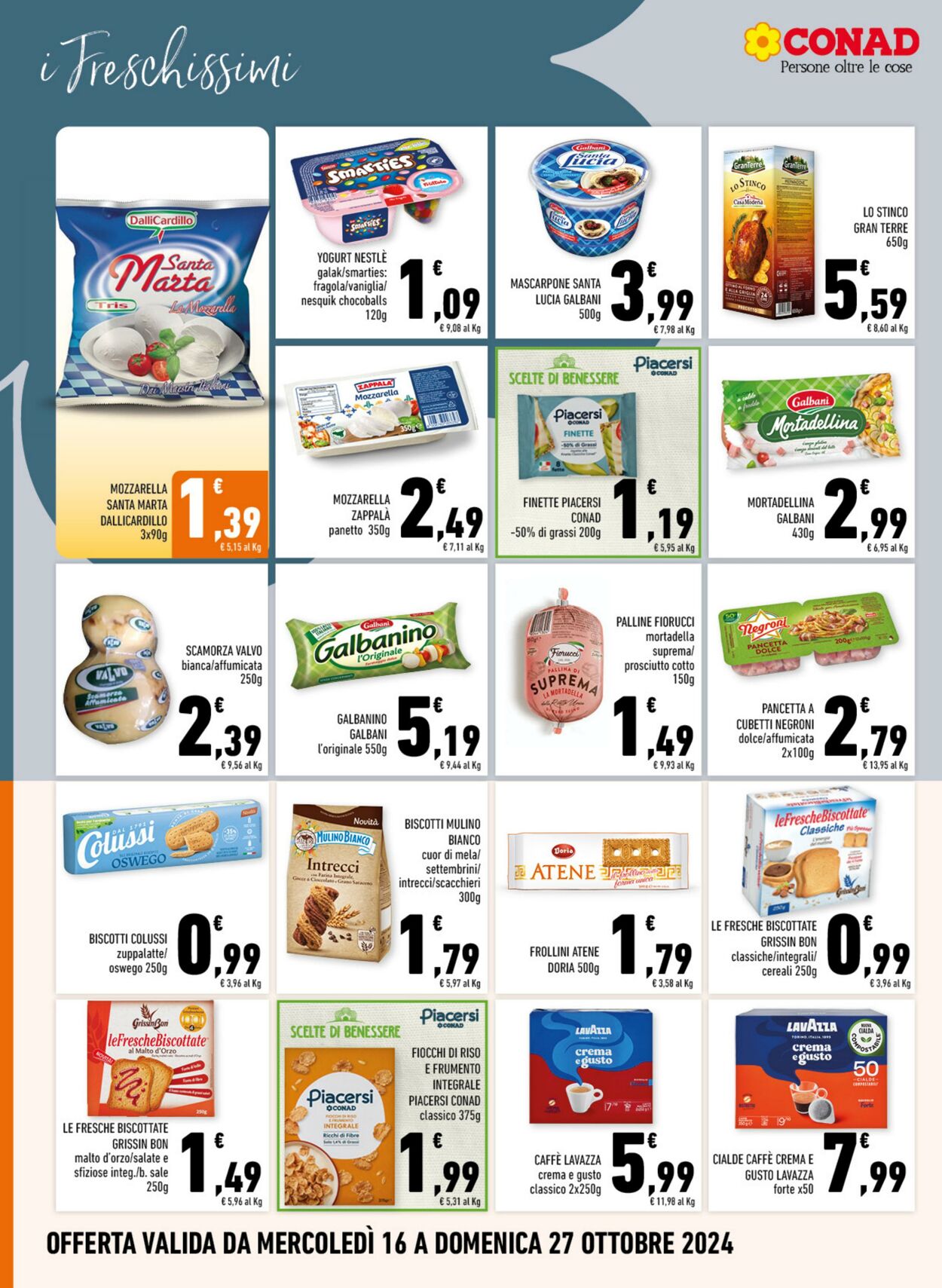 Volantino Conad 16.10.2024 - 27.10.2024