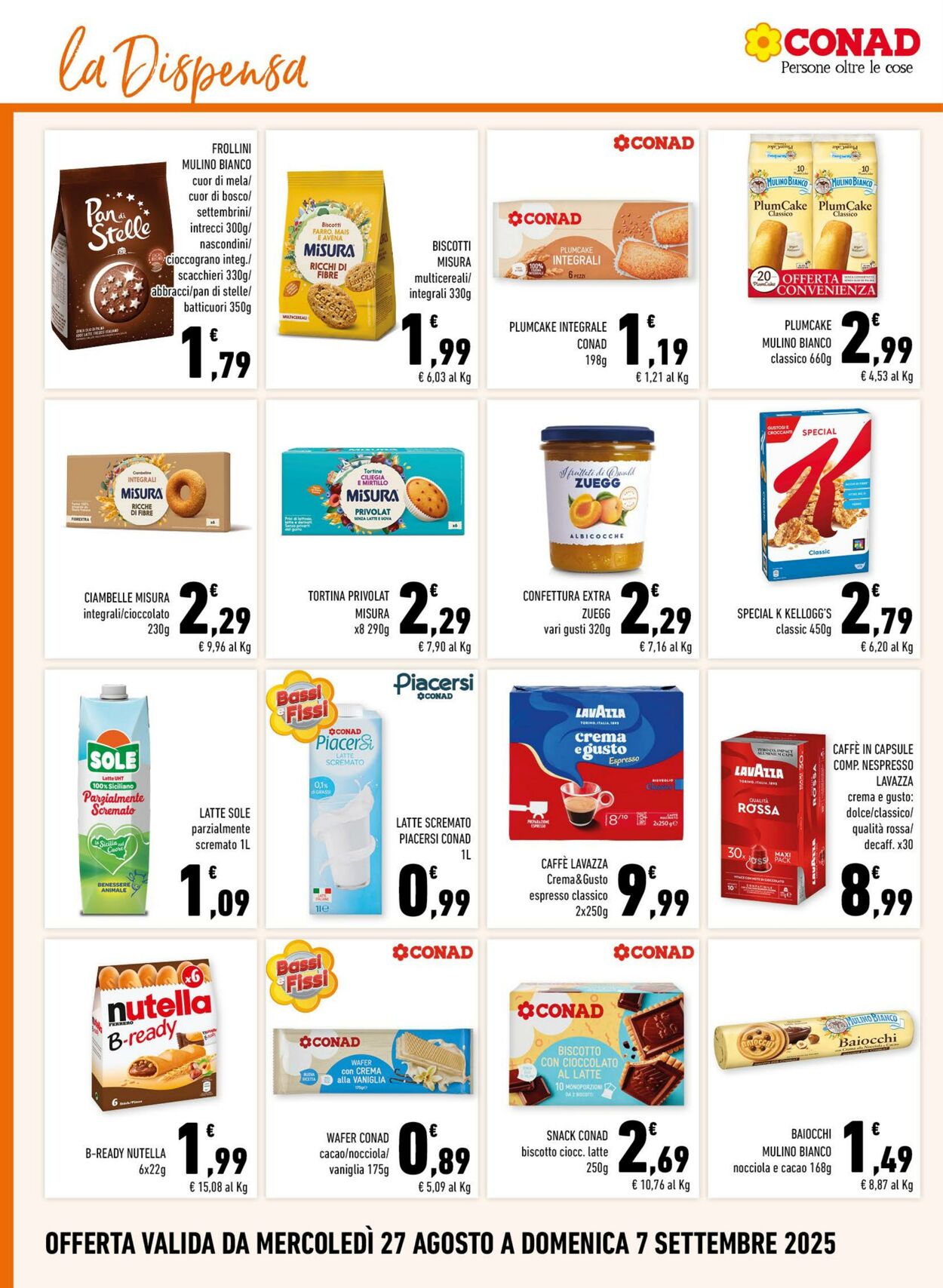 Volantino Conad 27.08.2025 - 27.08.2025