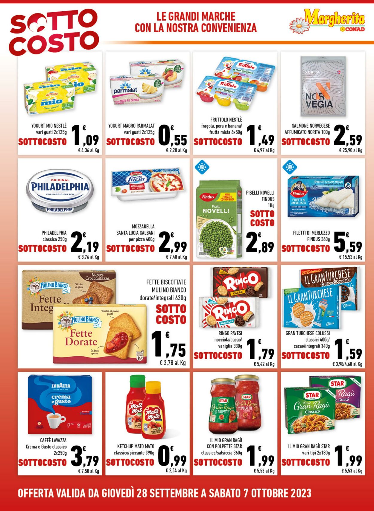 Volantino Conad 28.09.2023 - 07.10.2023