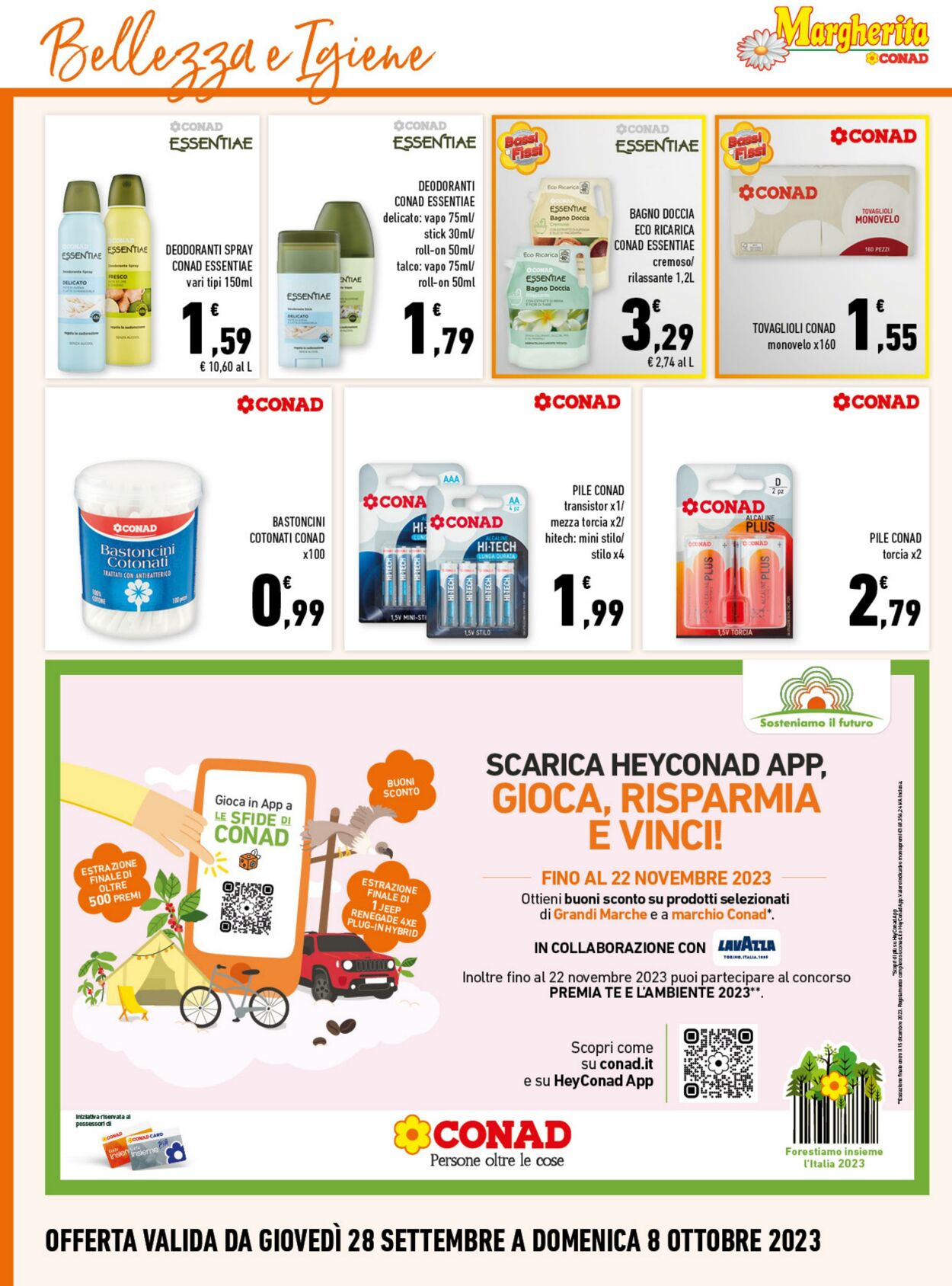 Volantino Conad 28.09.2023 - 07.10.2023