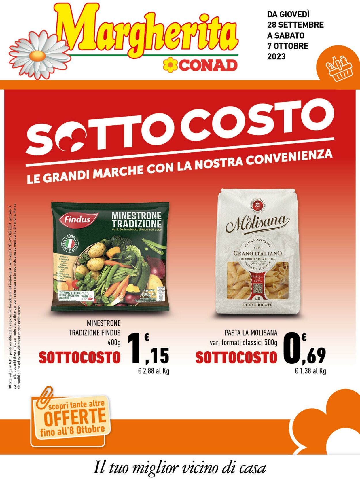 Volantino Conad 28.09.2023 - 07.10.2023