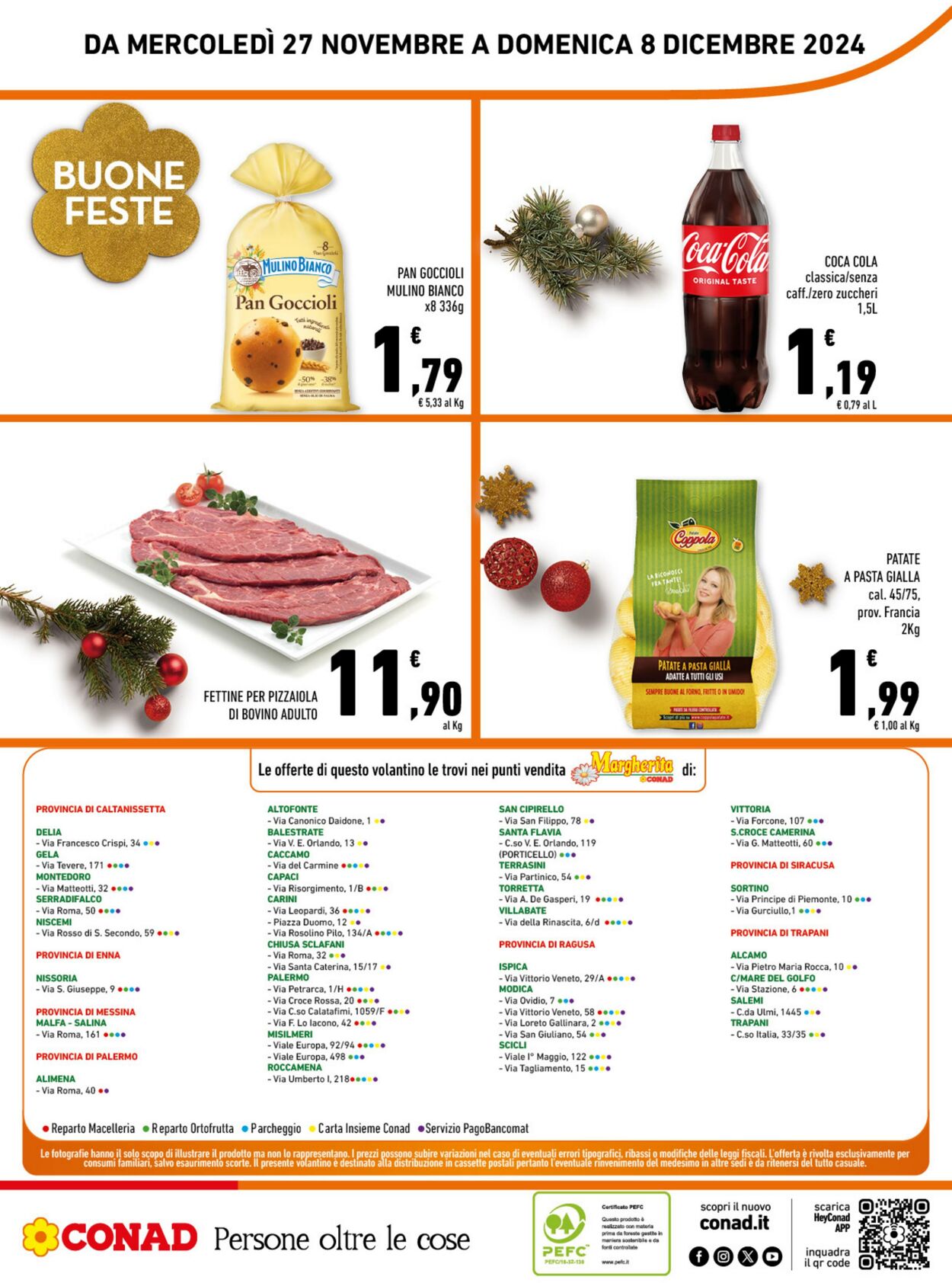 Volantino Conad 27.11.2024 - 08.12.2024