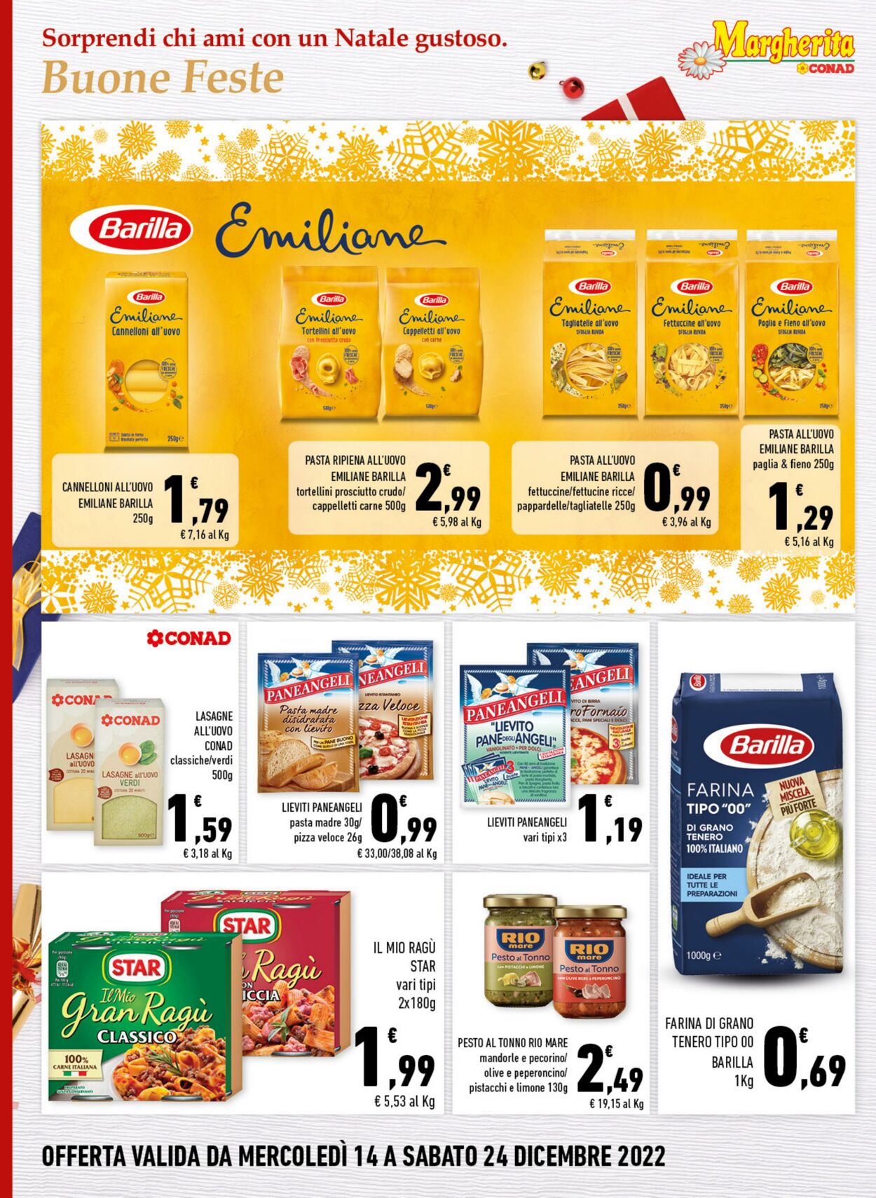 Volantino Conad 14.12.2022 - 24.12.2022