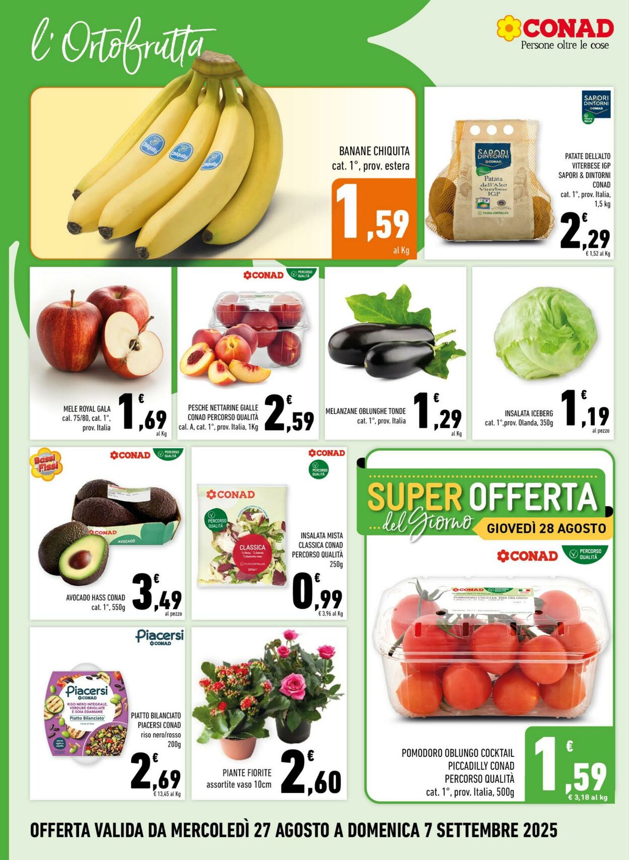 Volantino Conad 25.08.2025 - 25.08.2025