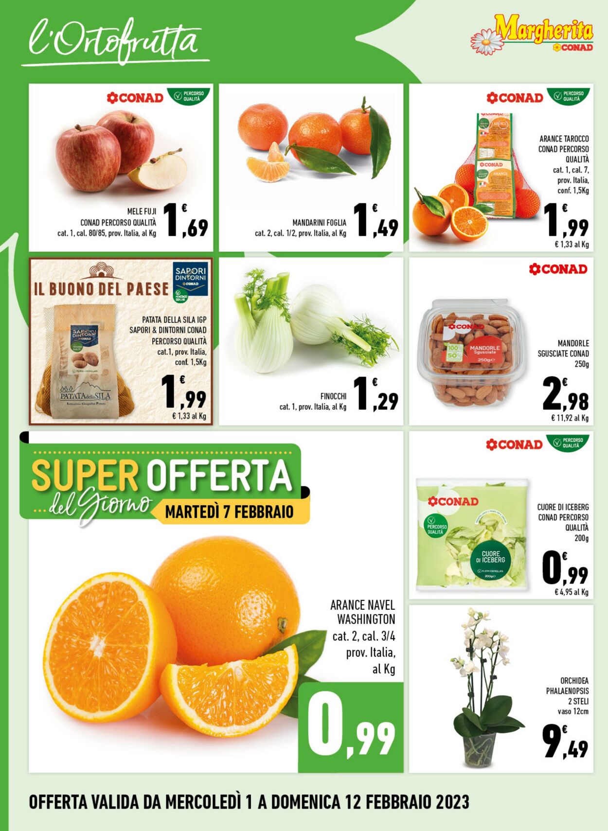 Volantino Conad 01.01.2023 - 12.02.2023