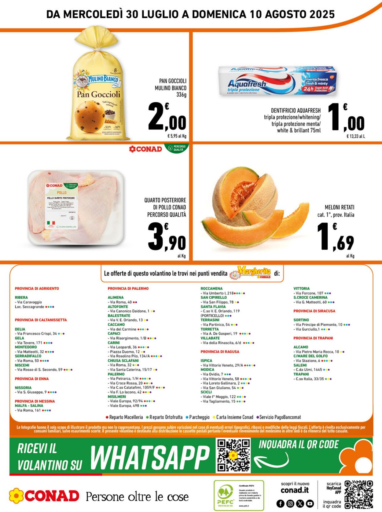 Volantino Conad 06.08.2025 - 06.08.2025