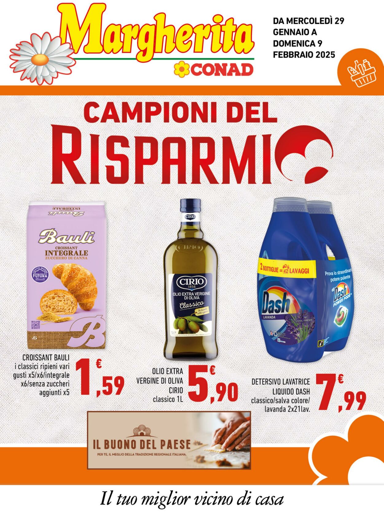 Volantino Conad 29.01.2025 - 09.02.2025