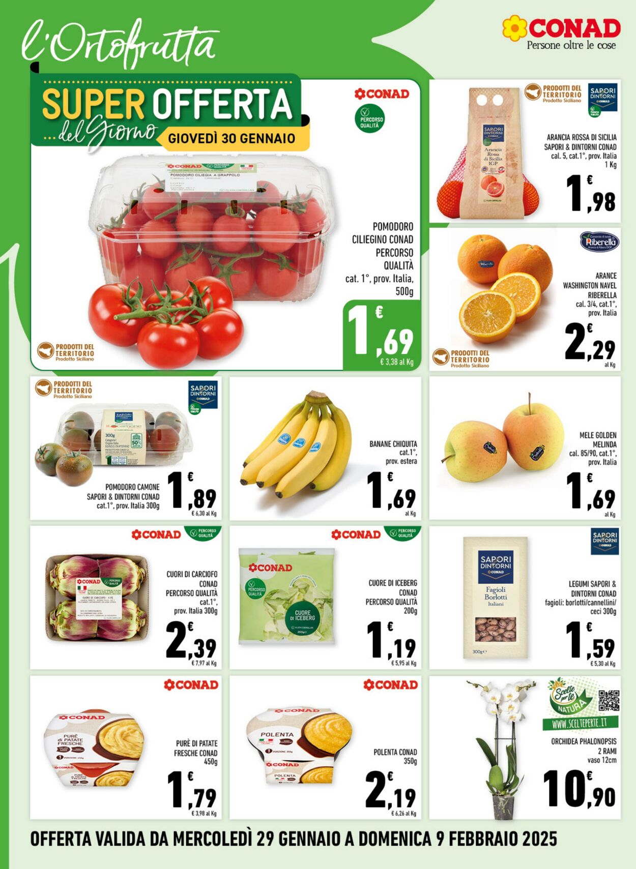 Volantino Conad 29.01.2025 - 09.02.2025