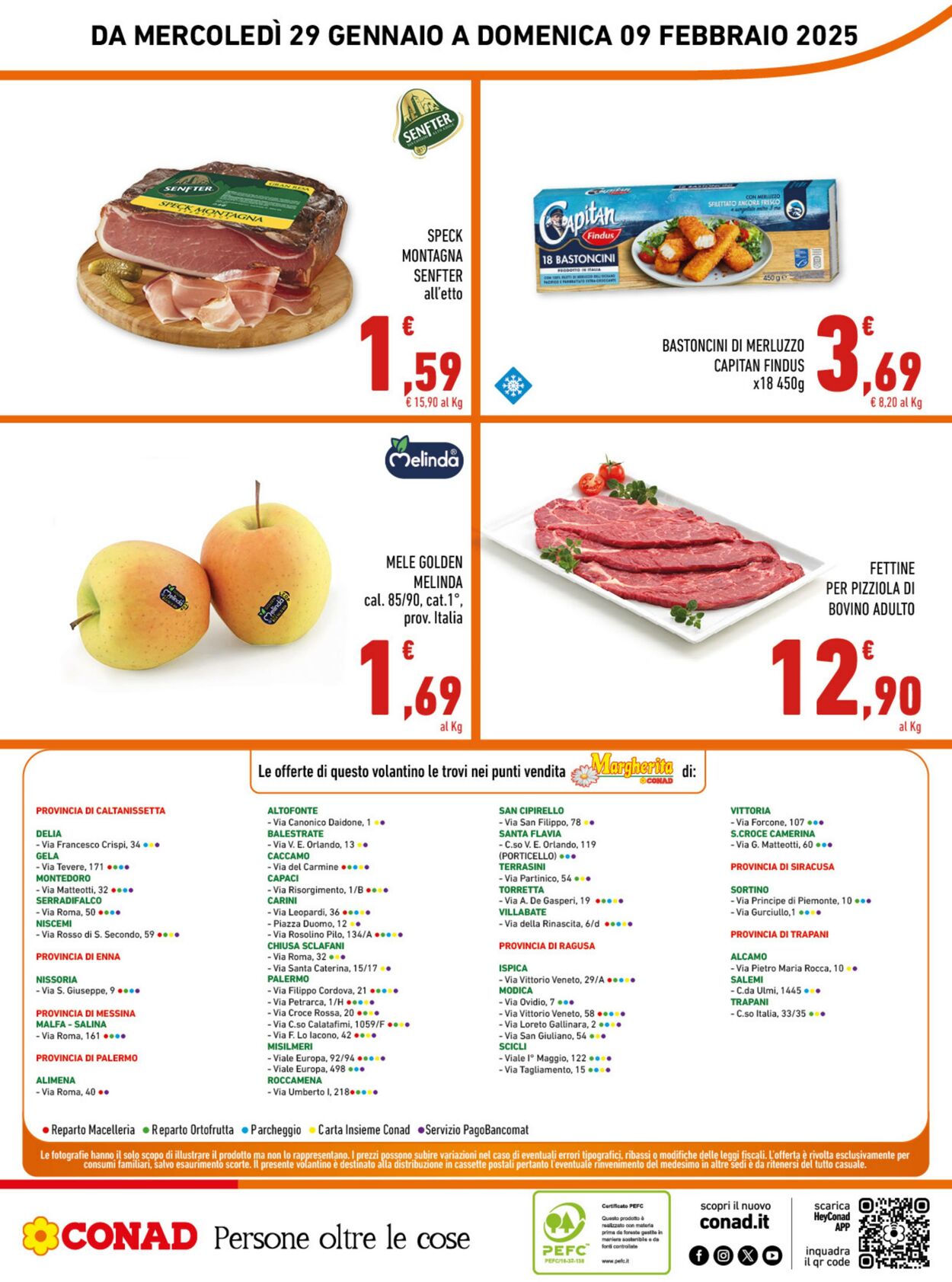 Volantino Conad 29.01.2025 - 09.02.2025