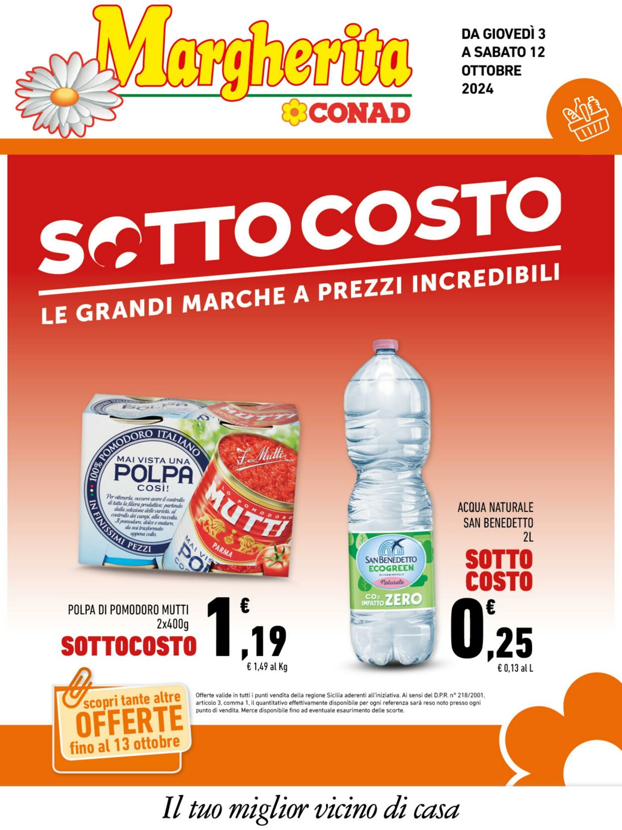 Volantino Conad 03.10.2024 - 12.10.2024