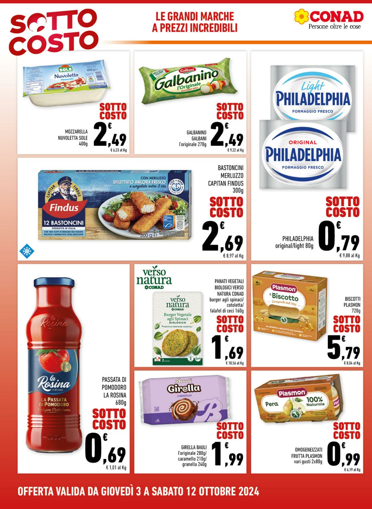 Volantino Conad 03.10.2024 - 12.10.2024