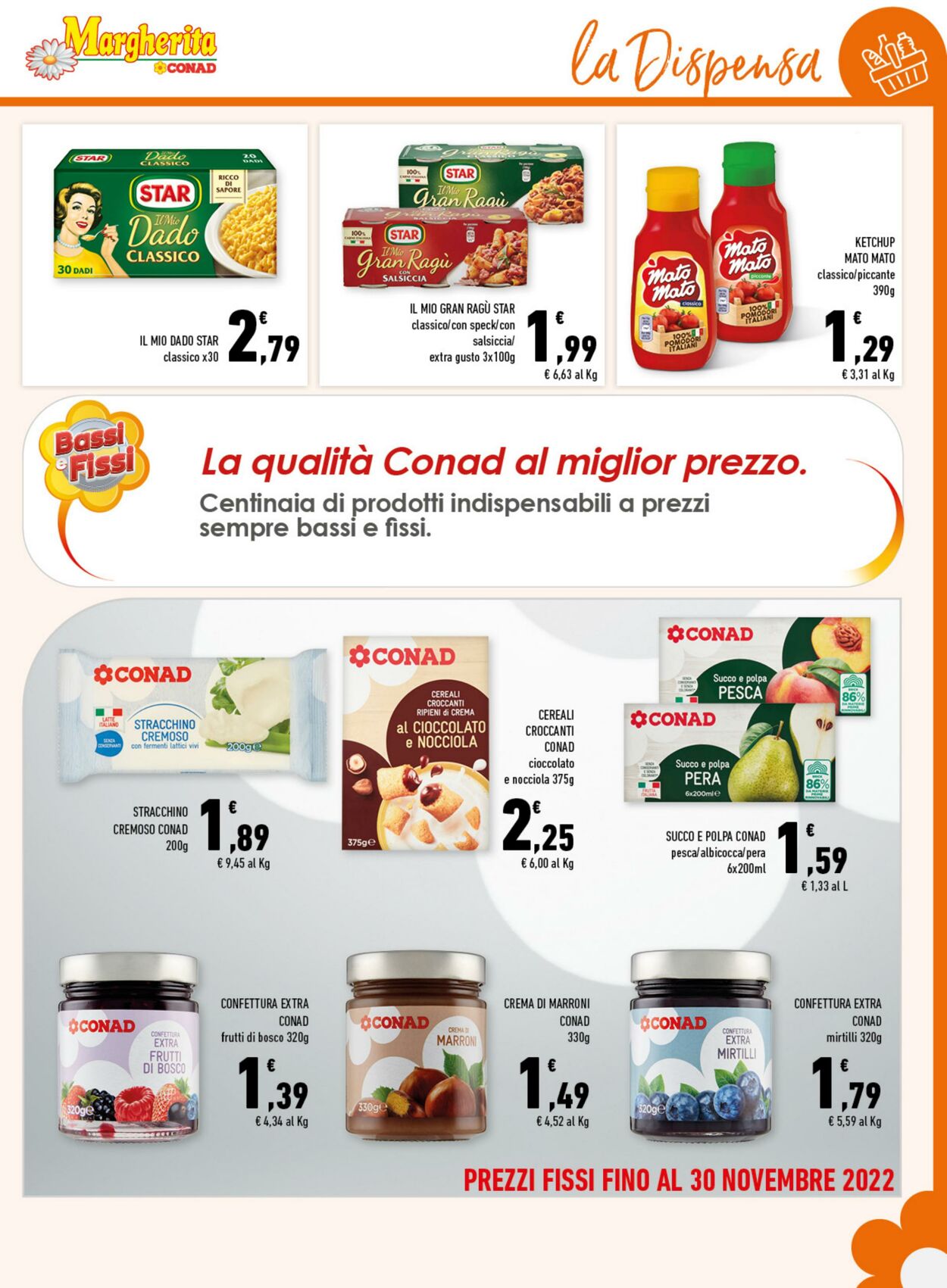 Volantino Conad 02.10.2022 - 13.11.2022