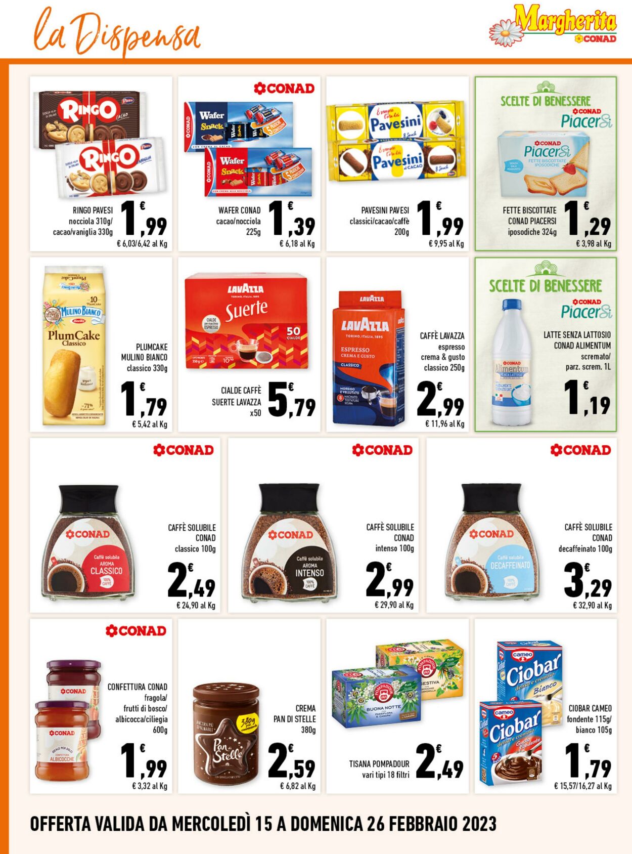 Volantino Conad 15.02.2023 - 26.02.2023